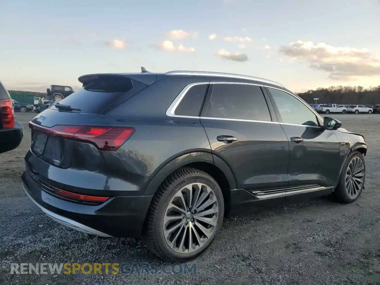 3 Photograph of a damaged car WA1VABGE4KB022164 AUDI E-TRON 2019