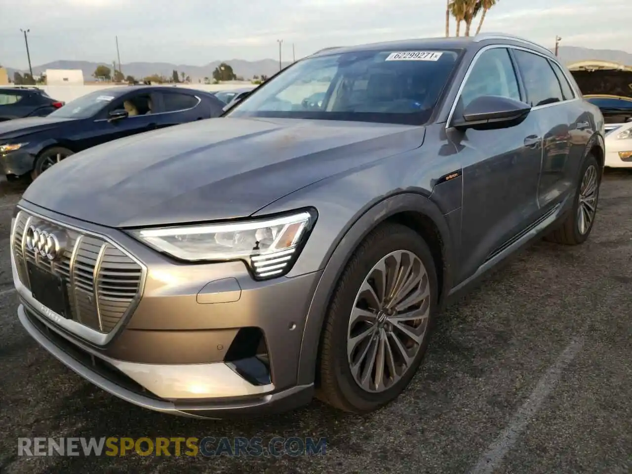 2 Photograph of a damaged car WA1VABGE4KB022620 AUDI E-TRON 2019