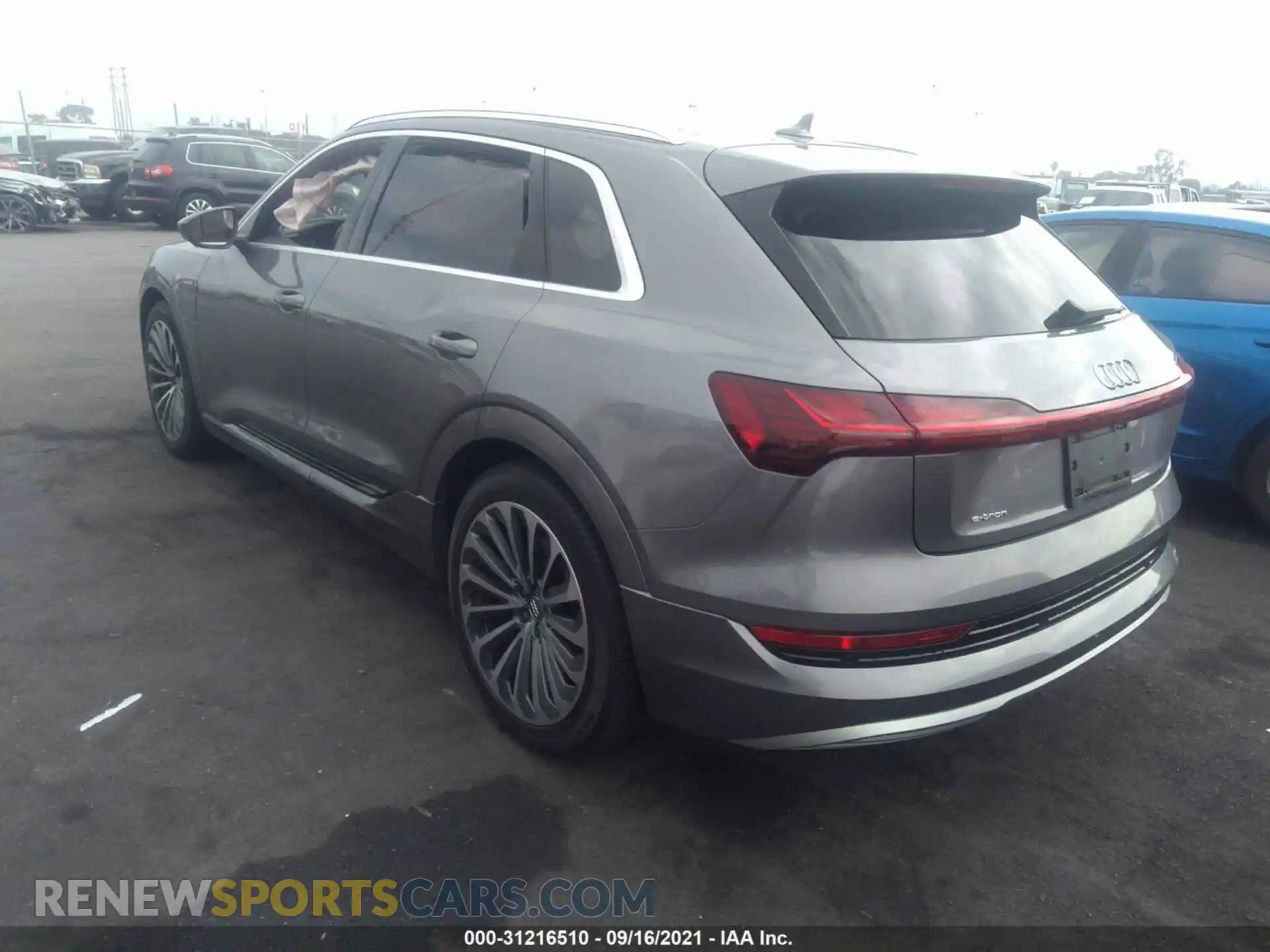 3 Photograph of a damaged car WA1VABGE5KB014865 AUDI E-TRON 2019