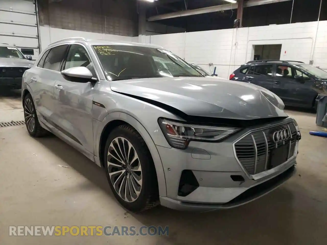 1 Photograph of a damaged car WA1VABGE5KB021122 AUDI E-TRON 2019