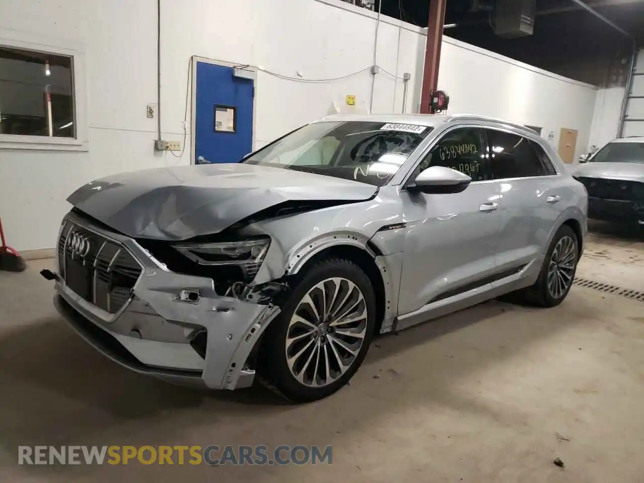 2 Photograph of a damaged car WA1VABGE5KB021122 AUDI E-TRON 2019