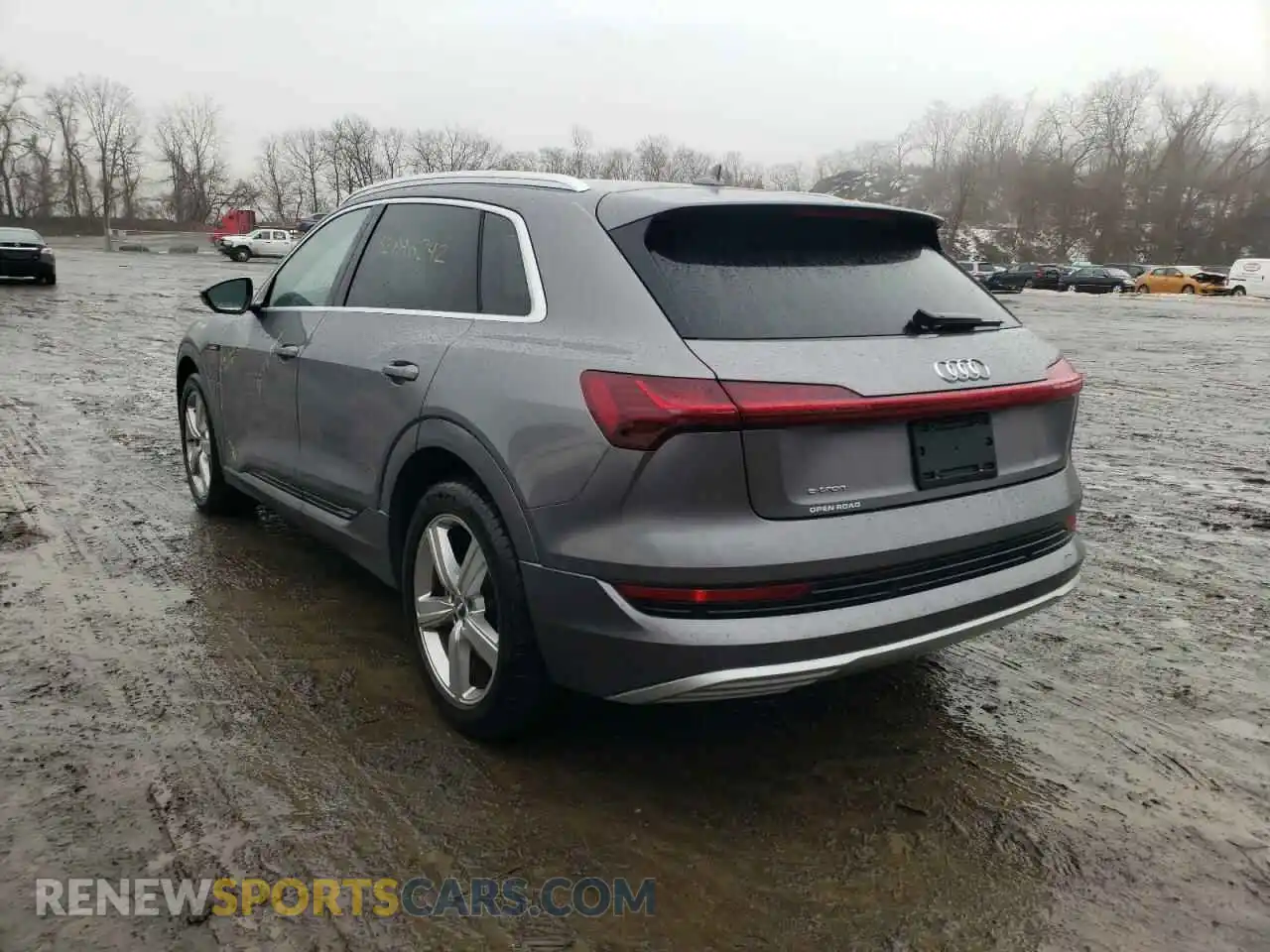 3 Photograph of a damaged car WA1VABGE6KB011862 AUDI E-TRON 2019