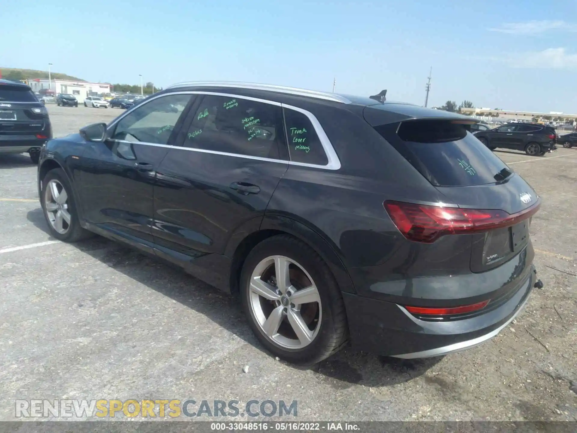 3 Photograph of a damaged car WA1VABGE6KB020934 AUDI E-TRON 2019