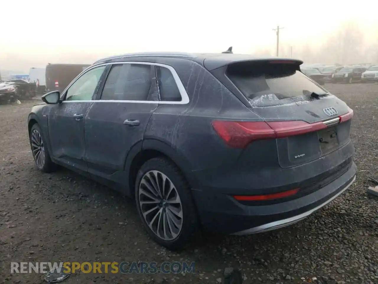 2 Photograph of a damaged car WA1VABGE8KB011104 AUDI E-TRON 2019