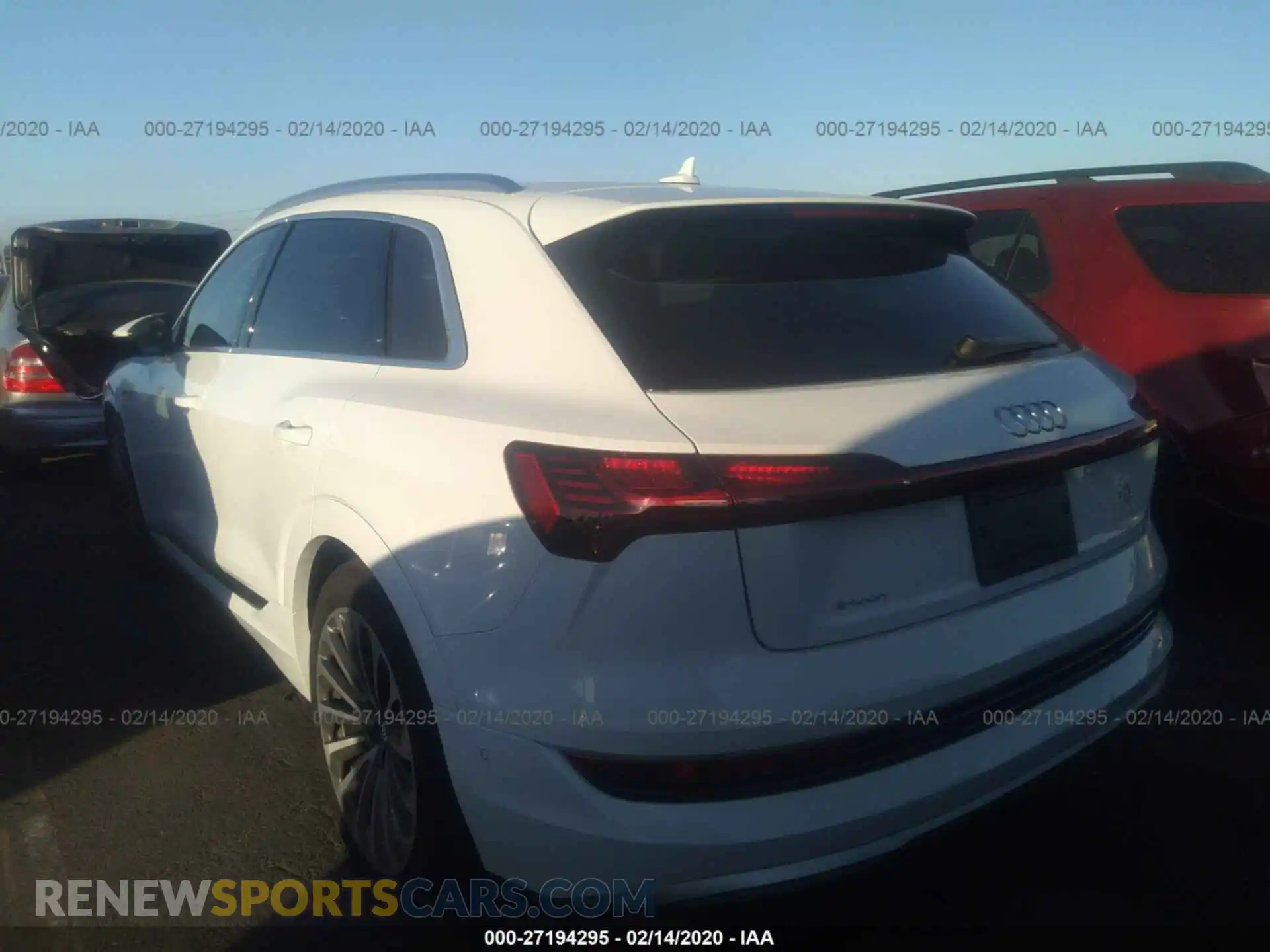 3 Photograph of a damaged car WA1VABGEXKB010424 AUDI E-TRON 2019