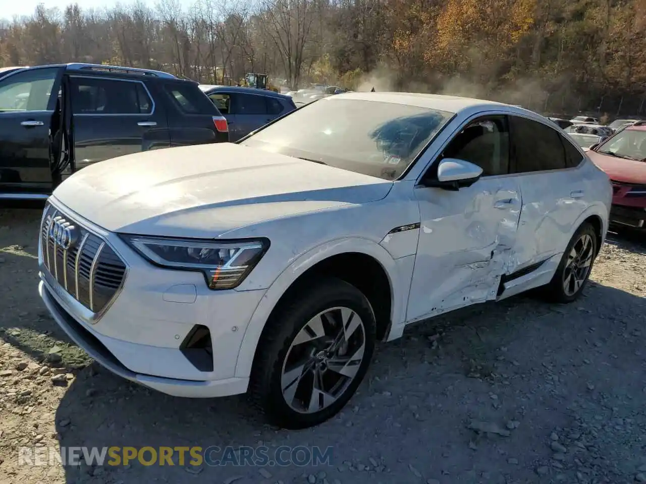 1 Фотография поврежденного автомобиля WA12ABGE4LB035209 AUDI E-TRON 2020
