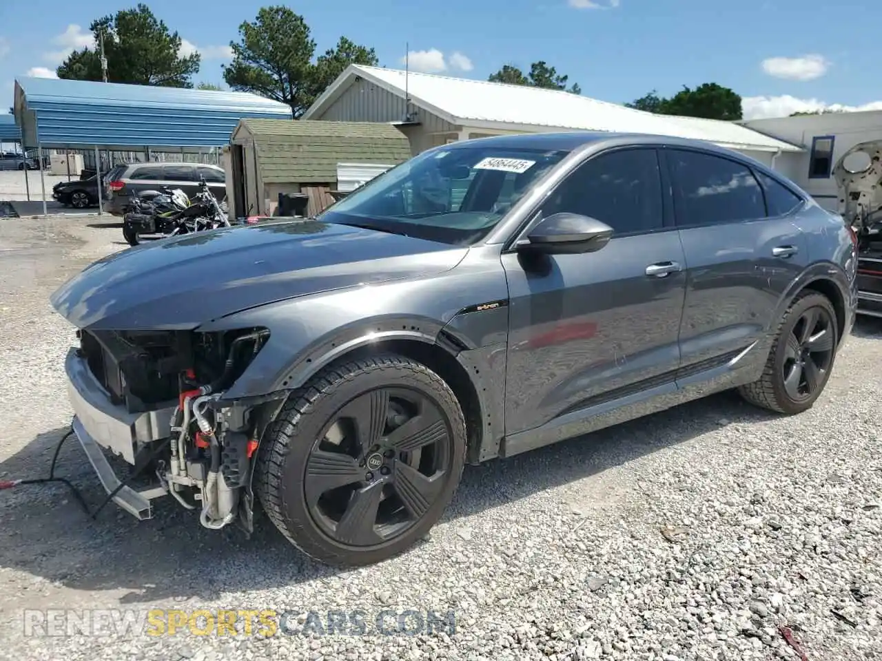 1 fotografías del automóvil dañado WA12AAGE1MB039861 AUDI E-TRON 2021