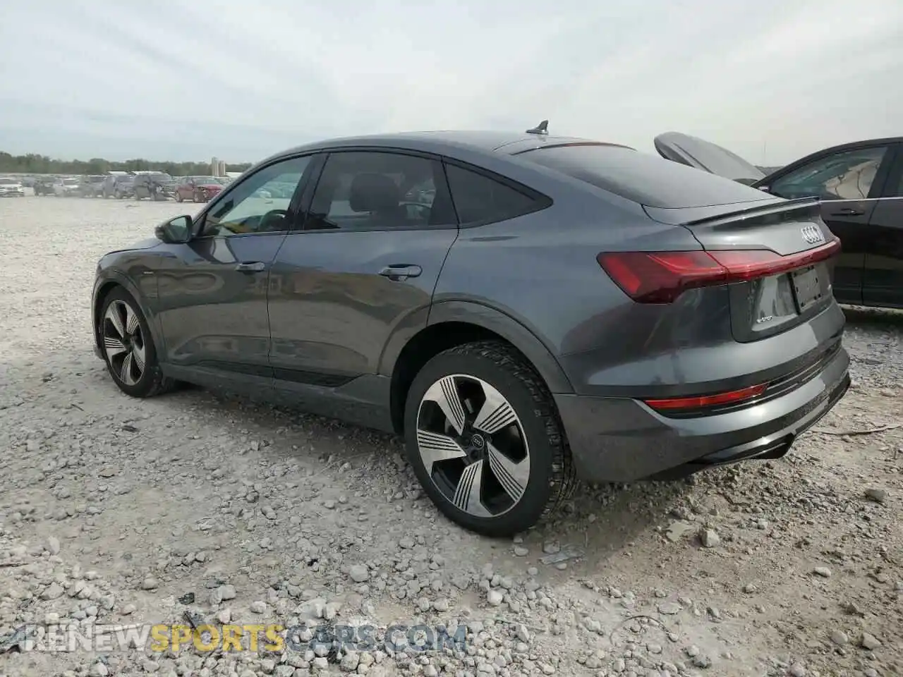 2 Photograph of a damaged car WA13ABGE8MB008083 AUDI E-TRON 2021