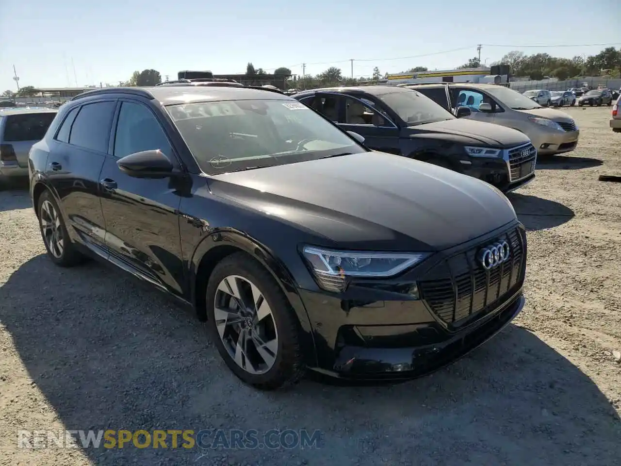 1 Photograph of a damaged car WA1AAAGE0MB008614 AUDI E-TRON 2021