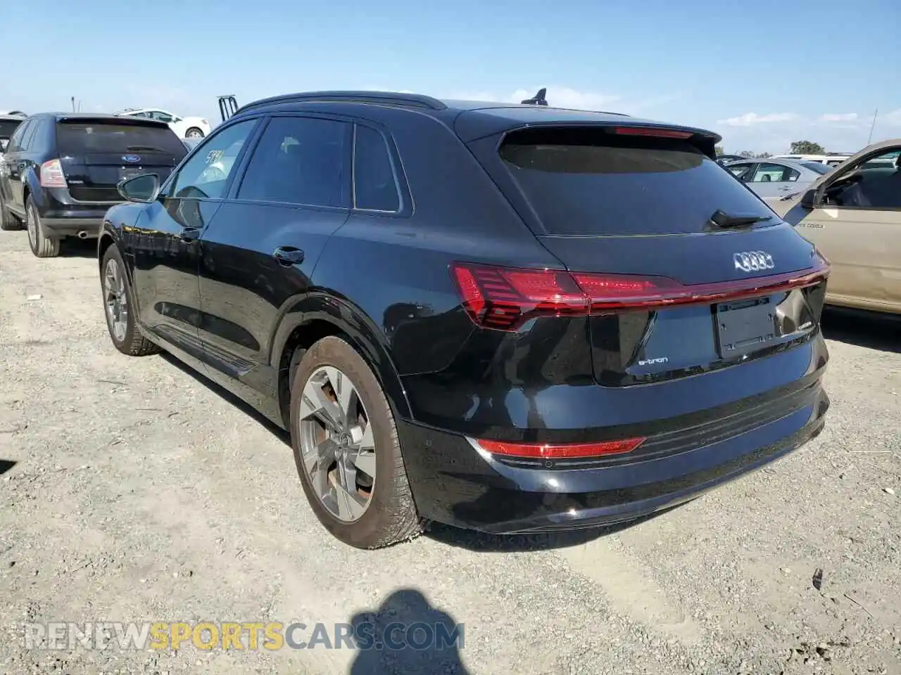 3 Photograph of a damaged car WA1AAAGE0MB008614 AUDI E-TRON 2021