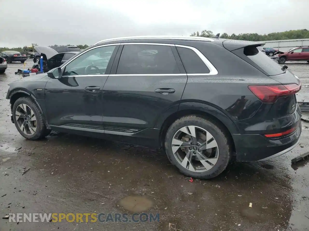 2 Photograph of a damaged car WA1AAAGE0MB023789 AUDI E-TRON 2021