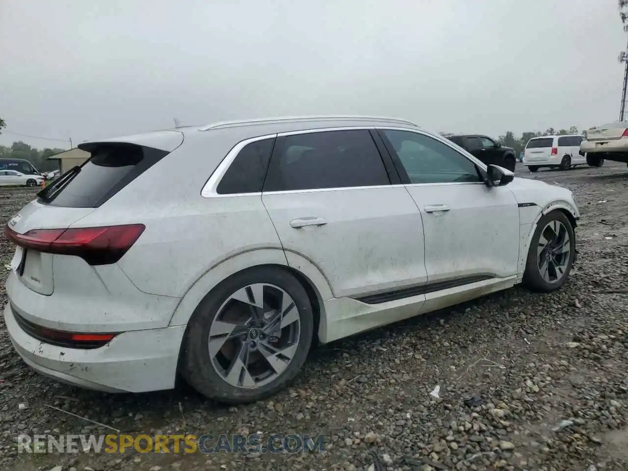 3 Photograph of a damaged car WA1AAAGE2MB037094 AUDI E-TRON 2021