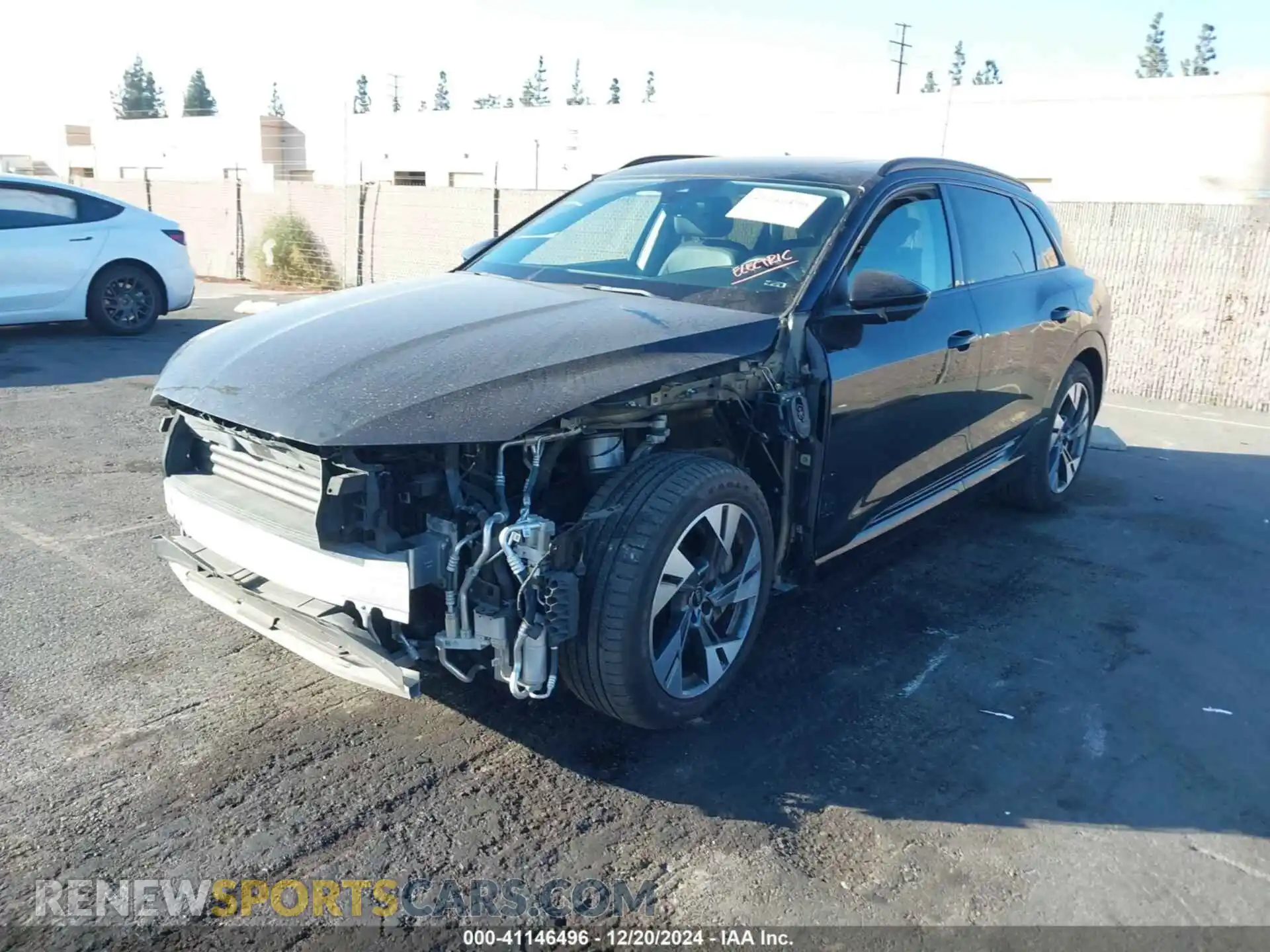 2 Photograph of a damaged car WA1AAAGE3MB021535 AUDI E-TRON 2021