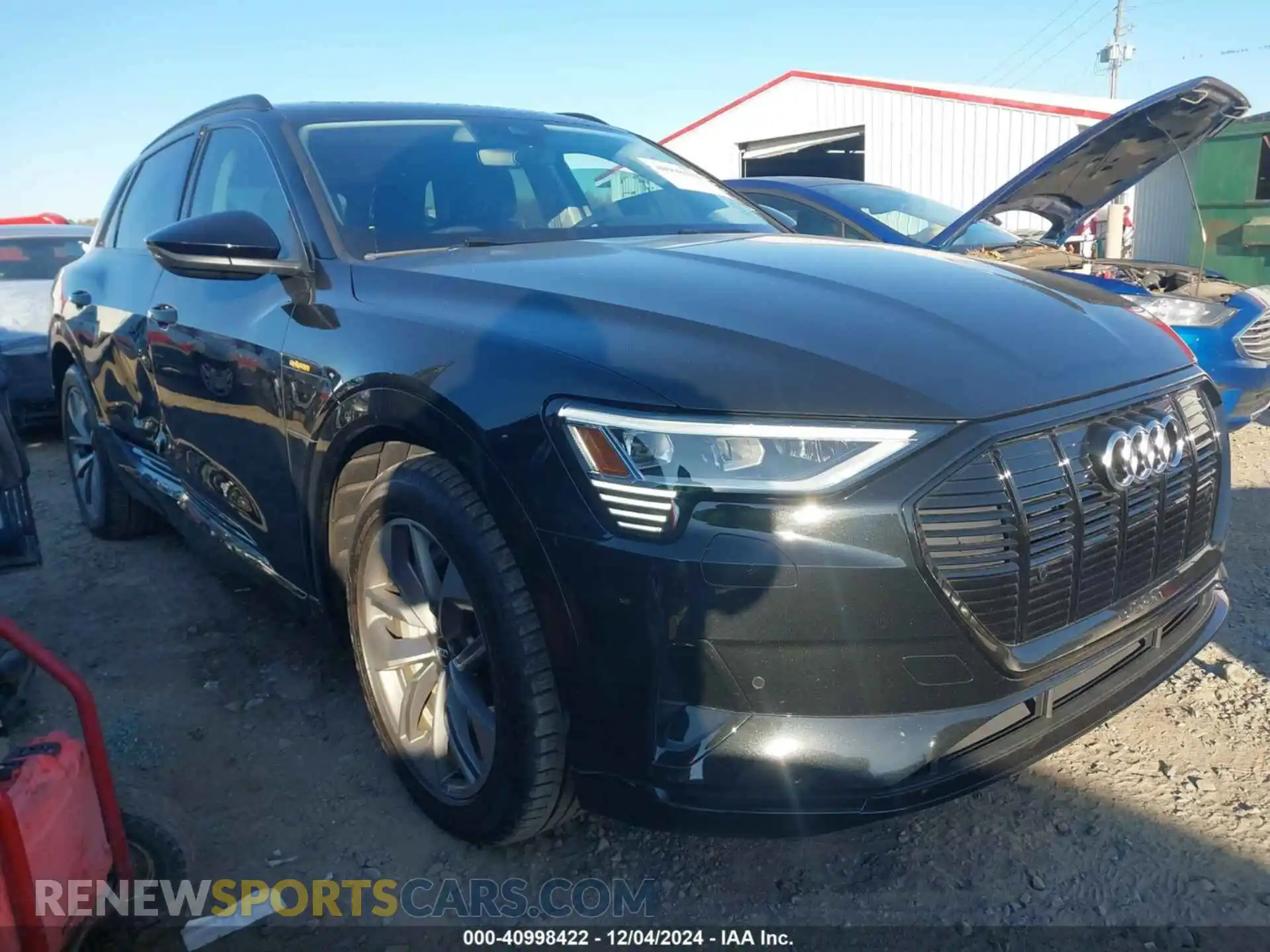 1 Photograph of a damaged car WA1AAAGE5MB003196 AUDI E-TRON 2021