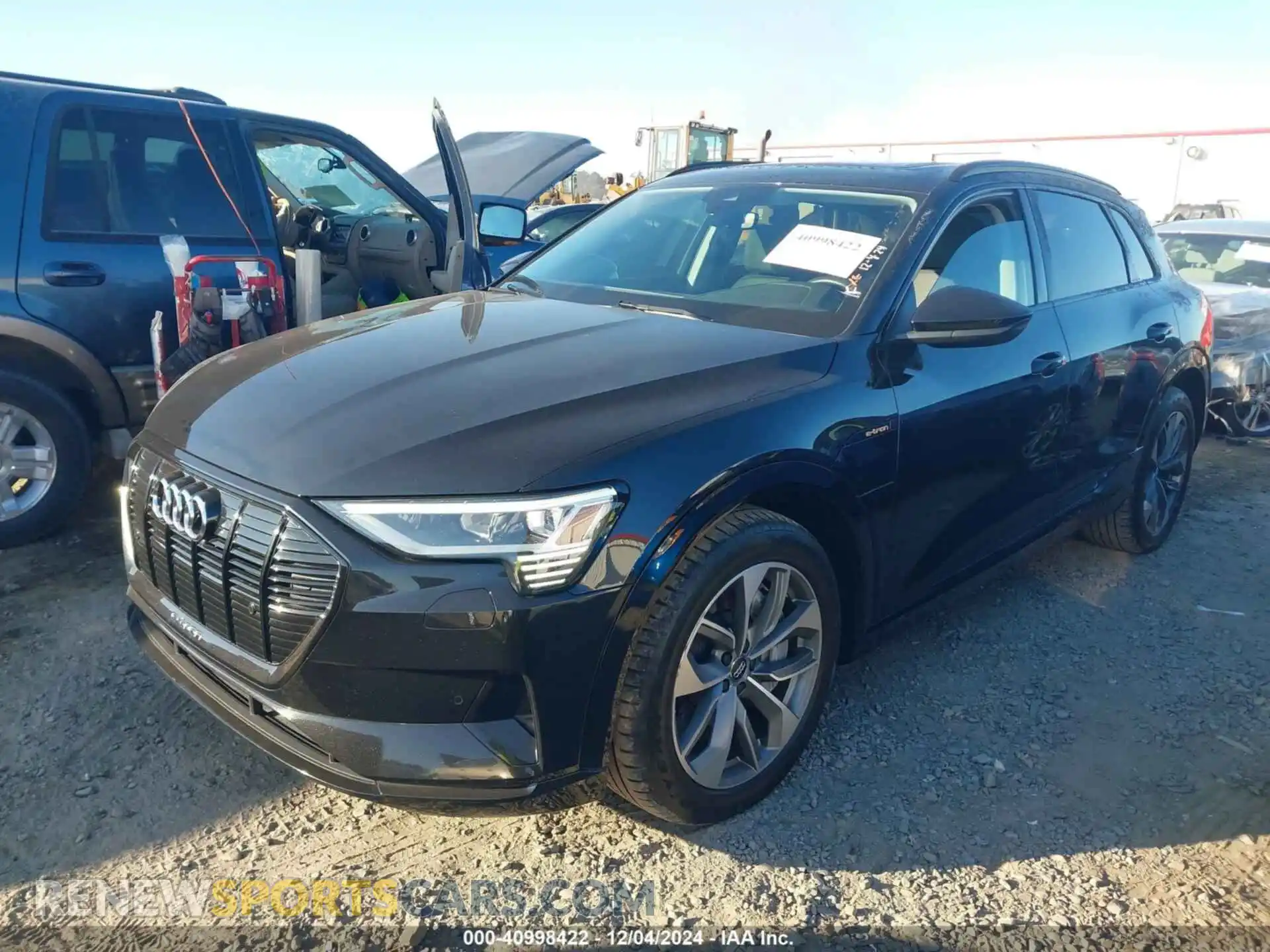 2 Photograph of a damaged car WA1AAAGE5MB003196 AUDI E-TRON 2021
