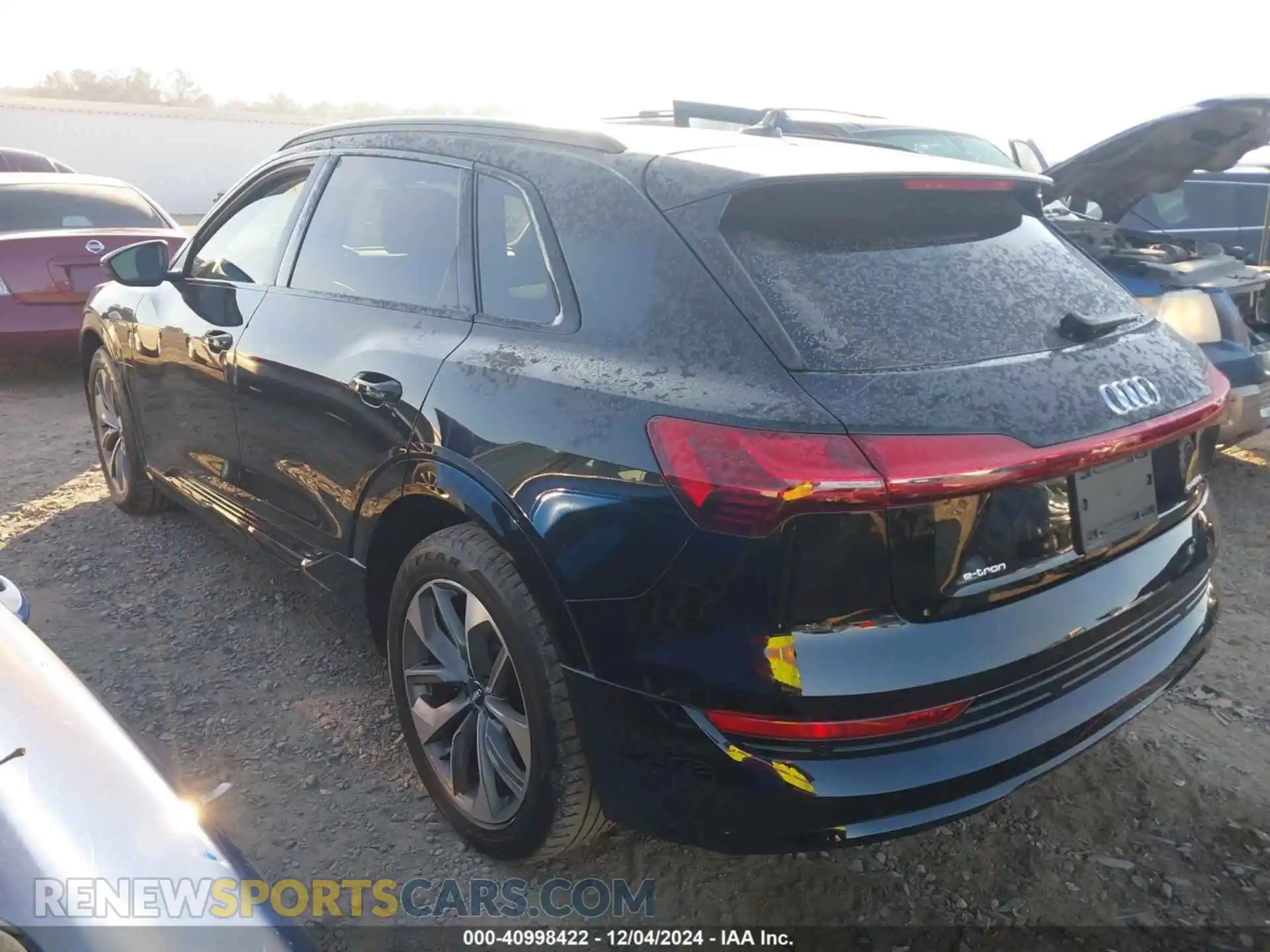 3 Photograph of a damaged car WA1AAAGE5MB003196 AUDI E-TRON 2021