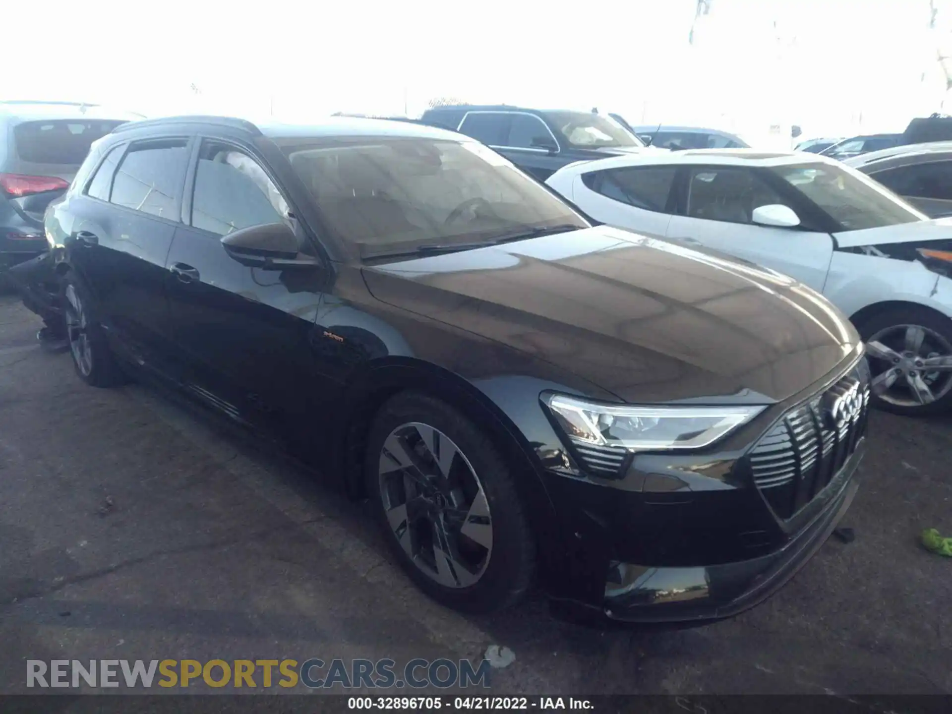 1 Photograph of a damaged car WA1AAAGE6MB021545 AUDI E-TRON 2021