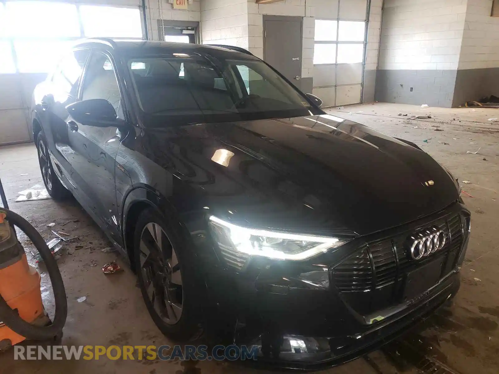 1 Photograph of a damaged car WA1AAAGE7MB021473 AUDI E-TRON 2021
