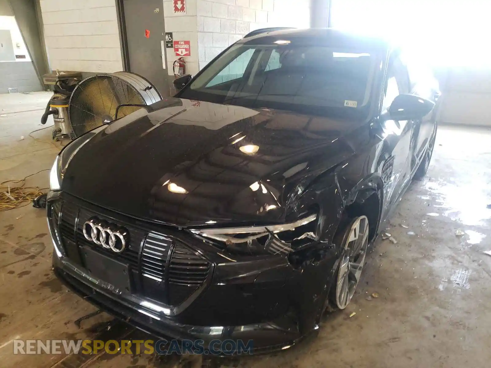 2 Photograph of a damaged car WA1AAAGE7MB021473 AUDI E-TRON 2021