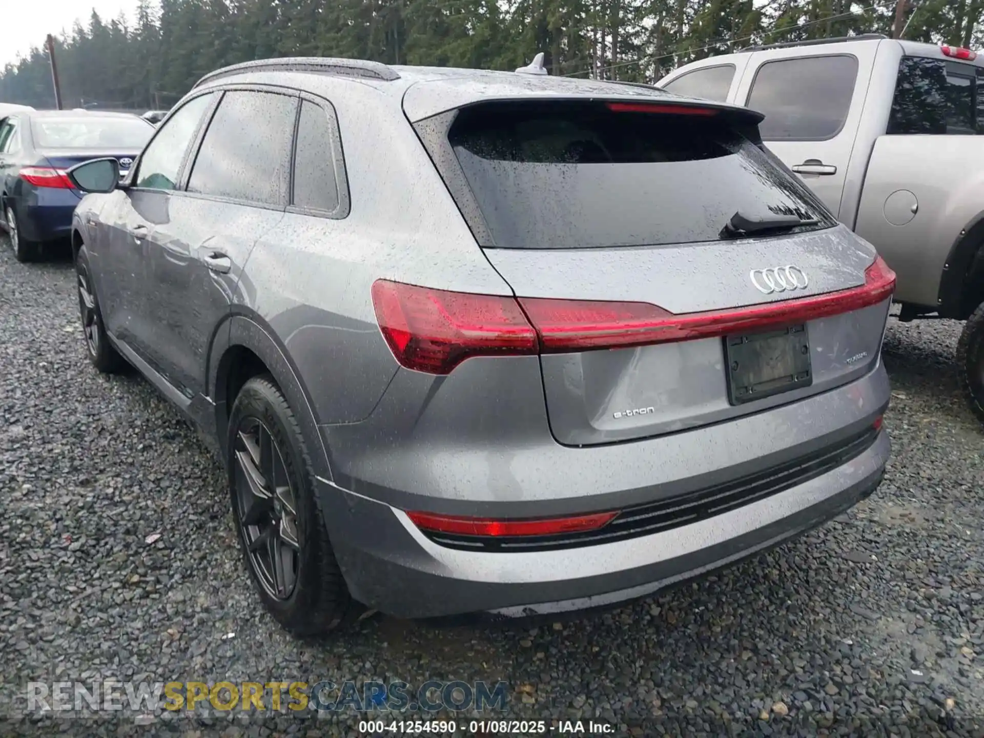3 Photograph of a damaged car WA1AAAGE8MB010823 AUDI E-TRON 2021