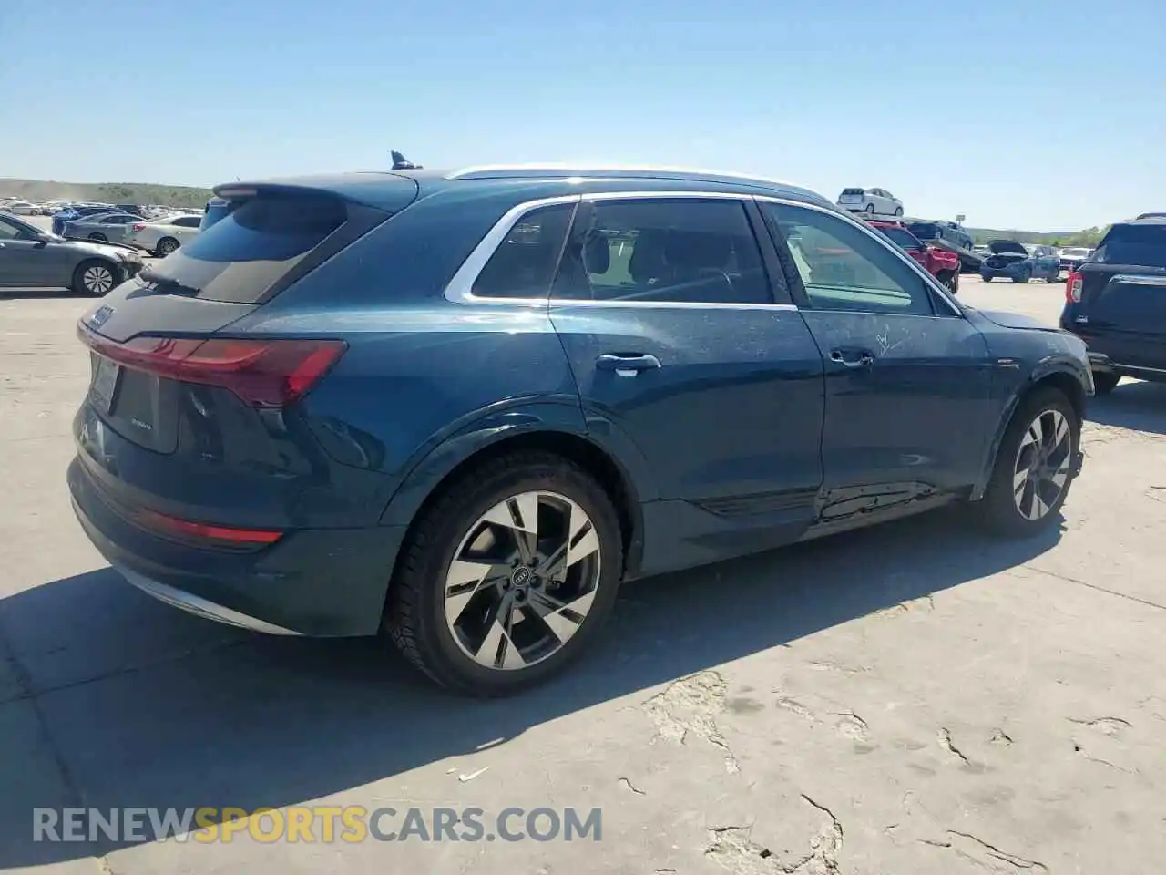 3 Photograph of a damaged car WA1LAAGE5MB030598 AUDI E-TRON 2021