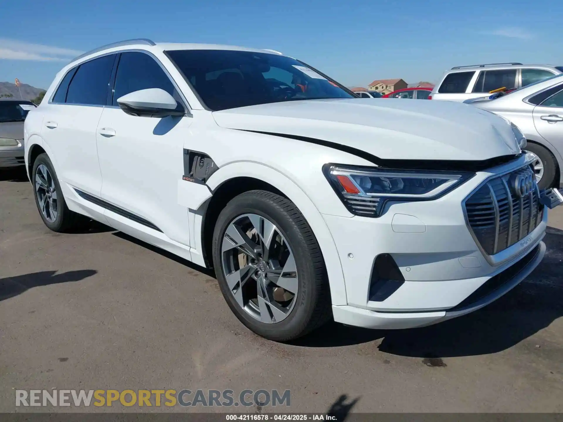 1 Photograph of a damaged car WA1LAAGE6MB002079 AUDI E-TRON 2021