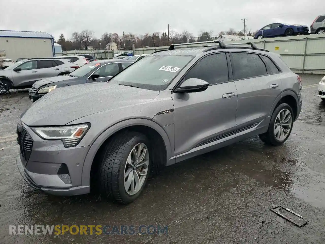 1 Photograph of a damaged car WA1LAAGEXMB017927 AUDI E-TRON 2021