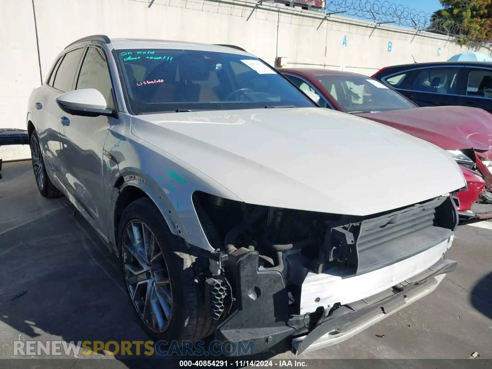 1 fotografías del automóvil dañado WA1VAAGE8MB014744 AUDI E-TRON 2021