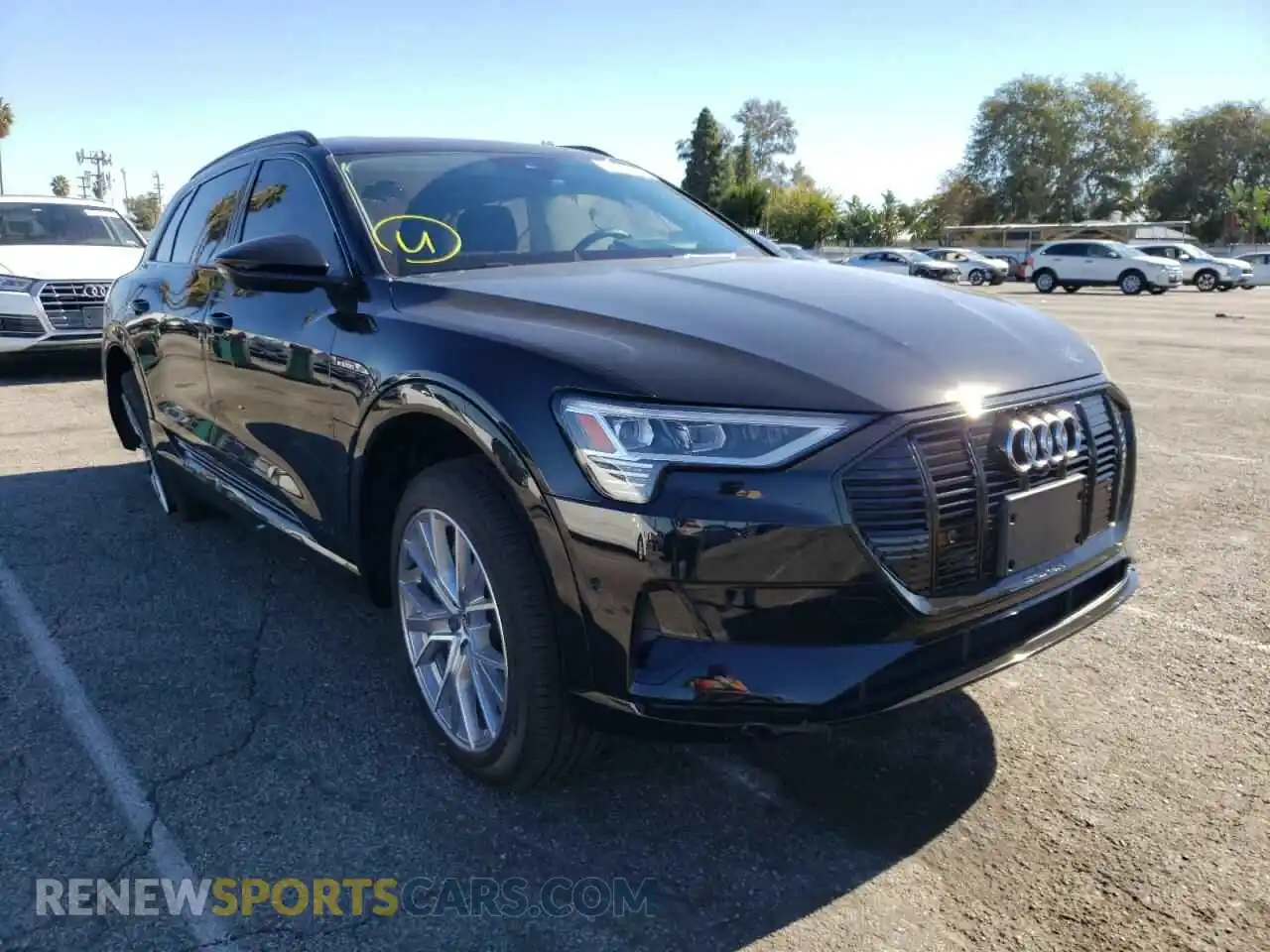 1 Photograph of a damaged car WA1VAAGE8MB036999 AUDI E-TRON 2021
