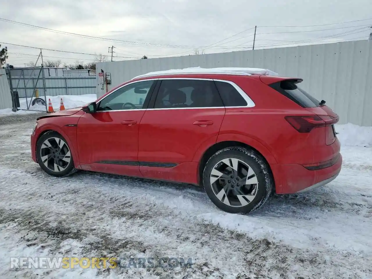 2 Photograph of a damaged car WA1VAAGE8MB040969 AUDI E-TRON 2021