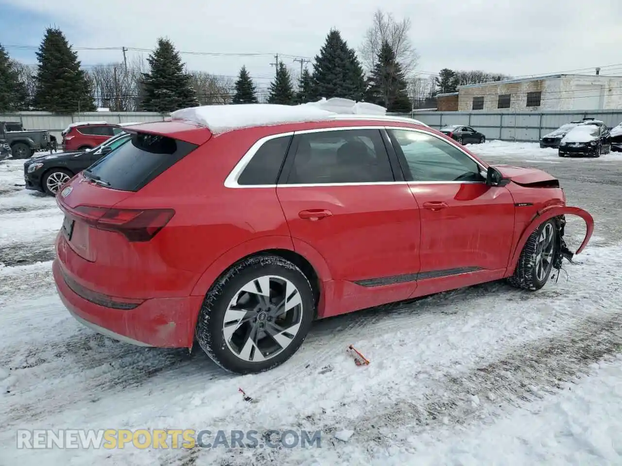 3 Photograph of a damaged car WA1VAAGE8MB040969 AUDI E-TRON 2021