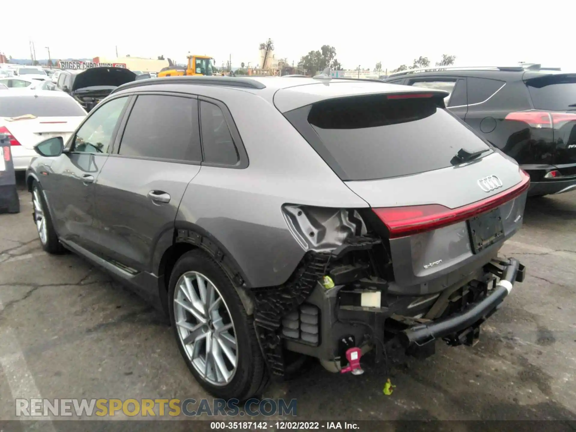 3 Photograph of a damaged car WA1VABGE6MB030771 AUDI E-TRON 2021