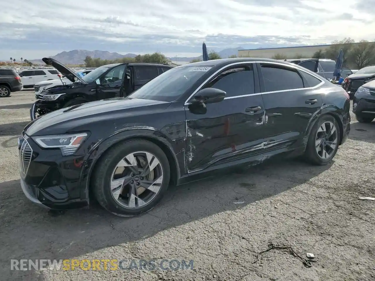 1 Photograph of a damaged car WA11AAGEXNB019590 AUDI E-TRON 2022