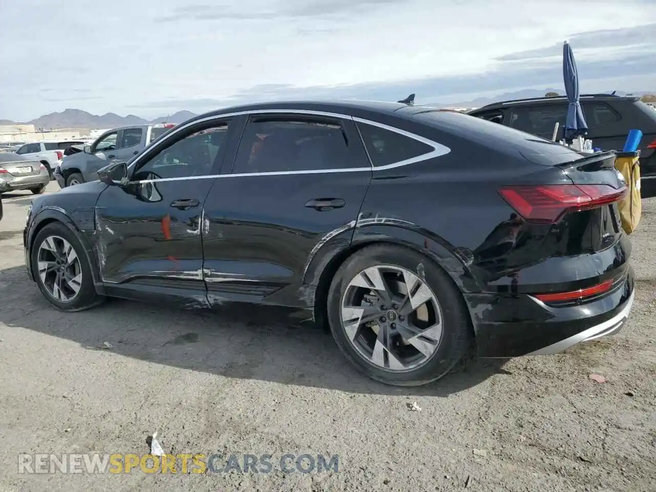 2 Photograph of a damaged car WA11AAGEXNB019590 AUDI E-TRON 2022