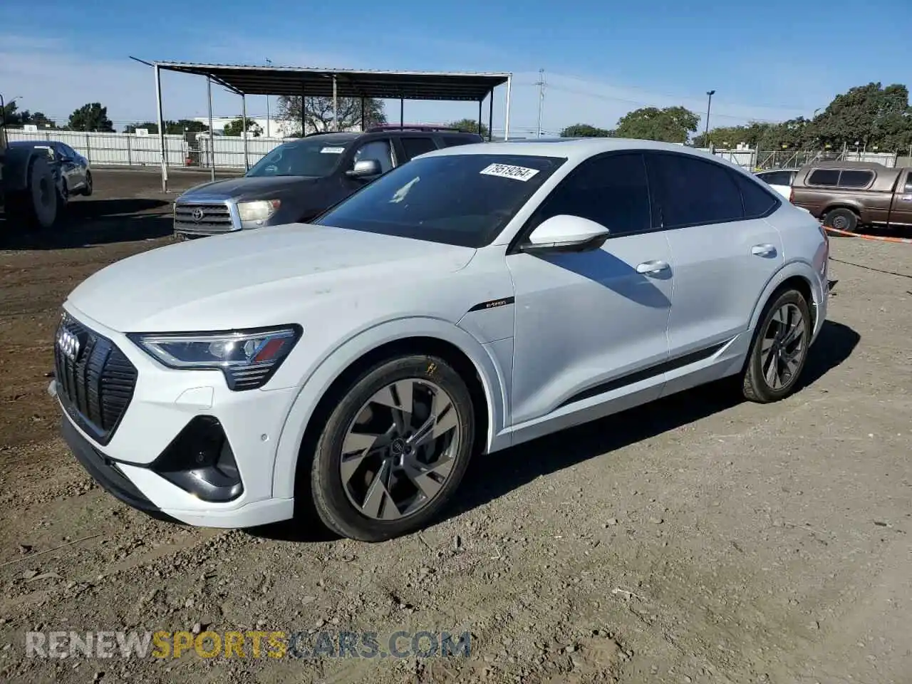1 Photograph of a damaged car WA11ABGE4NB006971 AUDI E-TRON 2022