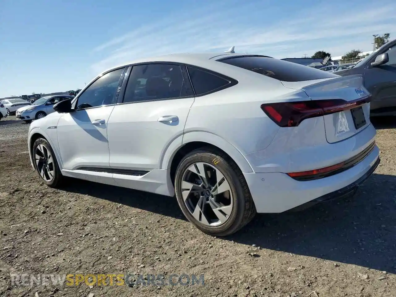 2 Photograph of a damaged car WA11ABGE4NB006971 AUDI E-TRON 2022