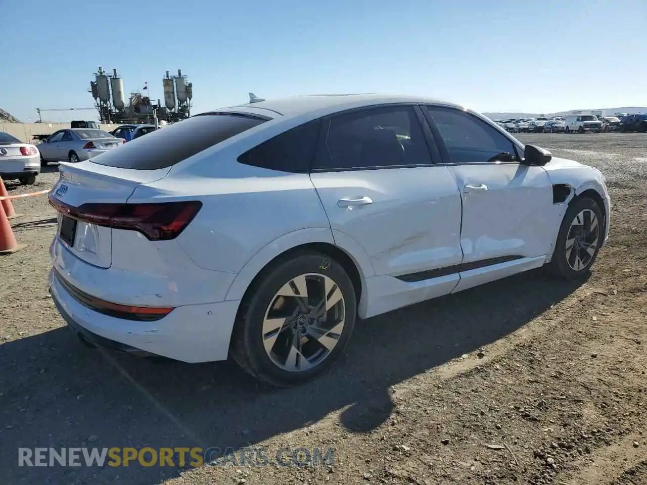 3 Photograph of a damaged car WA11ABGE4NB006971 AUDI E-TRON 2022