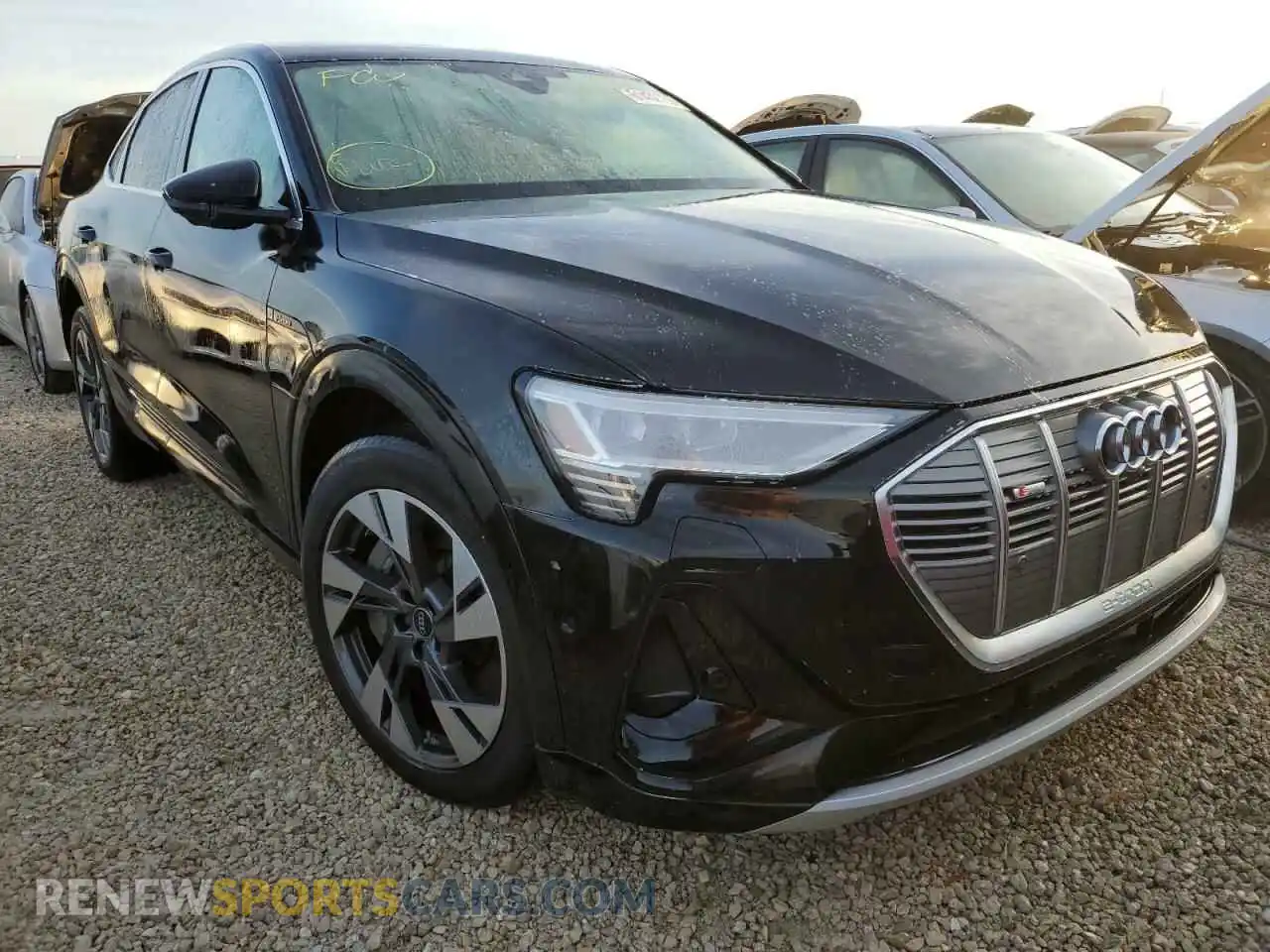 1 Photograph of a damaged car WA12AAGE2NB030815 AUDI E-TRON 2022