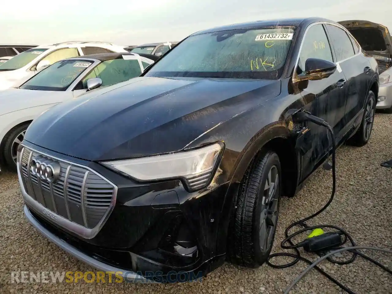 2 Photograph of a damaged car WA12AAGE2NB030815 AUDI E-TRON 2022