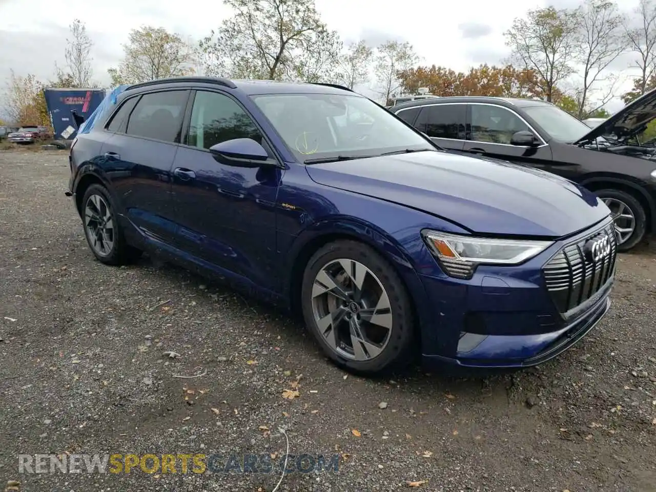 1 Photograph of a damaged car WA1AAAGE0NB022000 AUDI E-TRON 2022