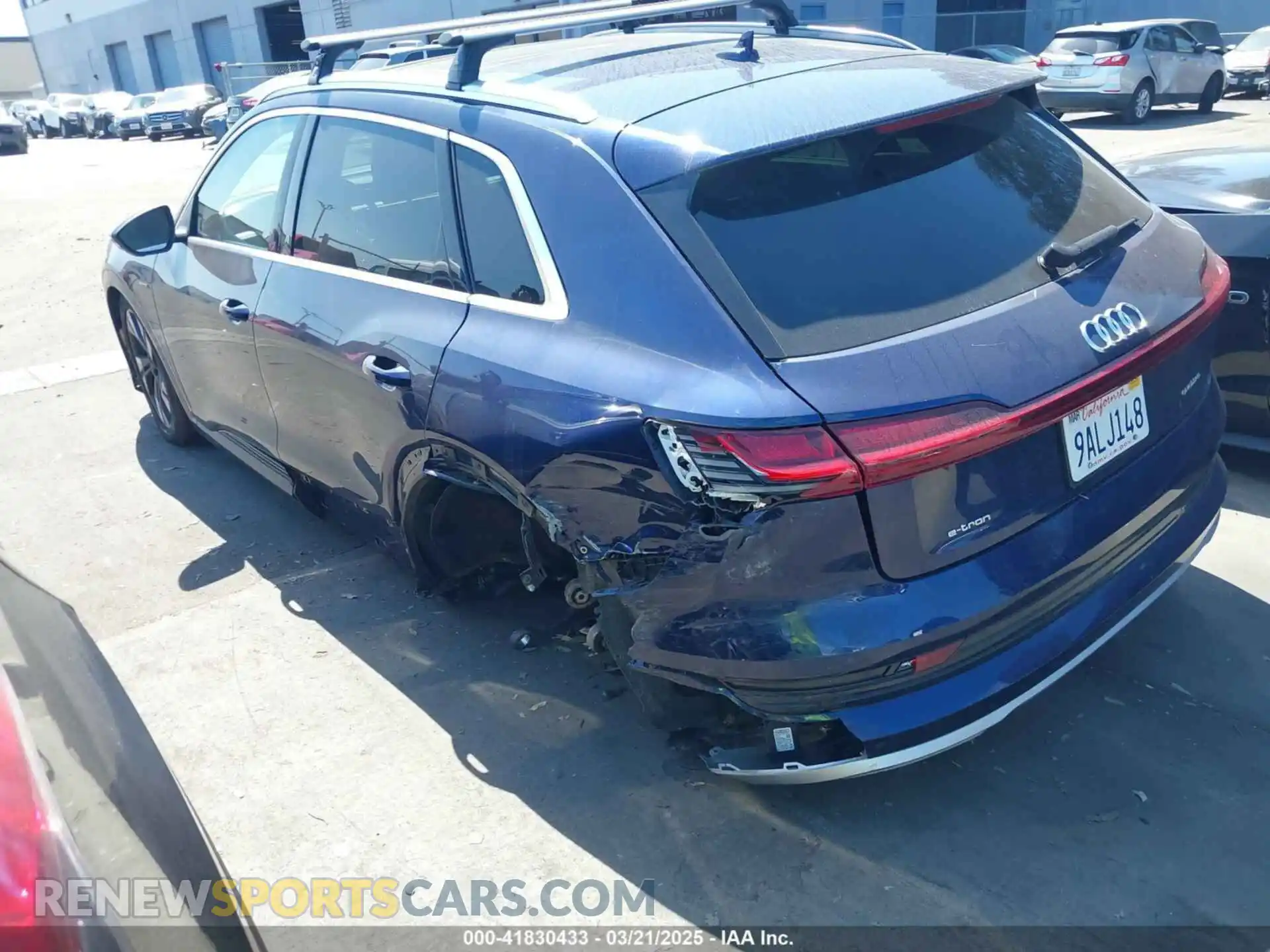 3 Photograph of a damaged car WA1AAAGE4NB020119 AUDI E-TRON 2022