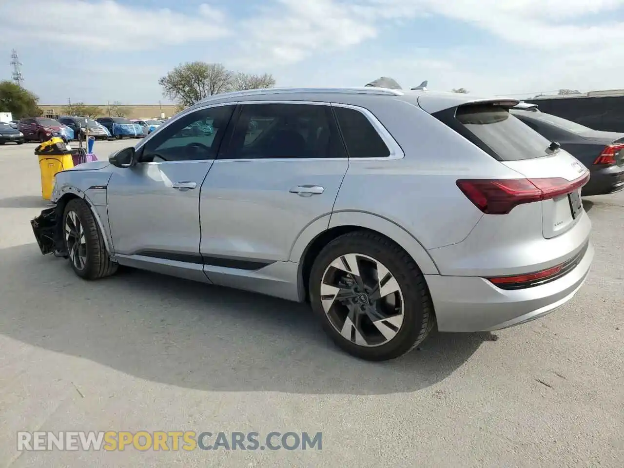 2 Photograph of a damaged car WA1AAAGE6NB023412 AUDI E-TRON 2022