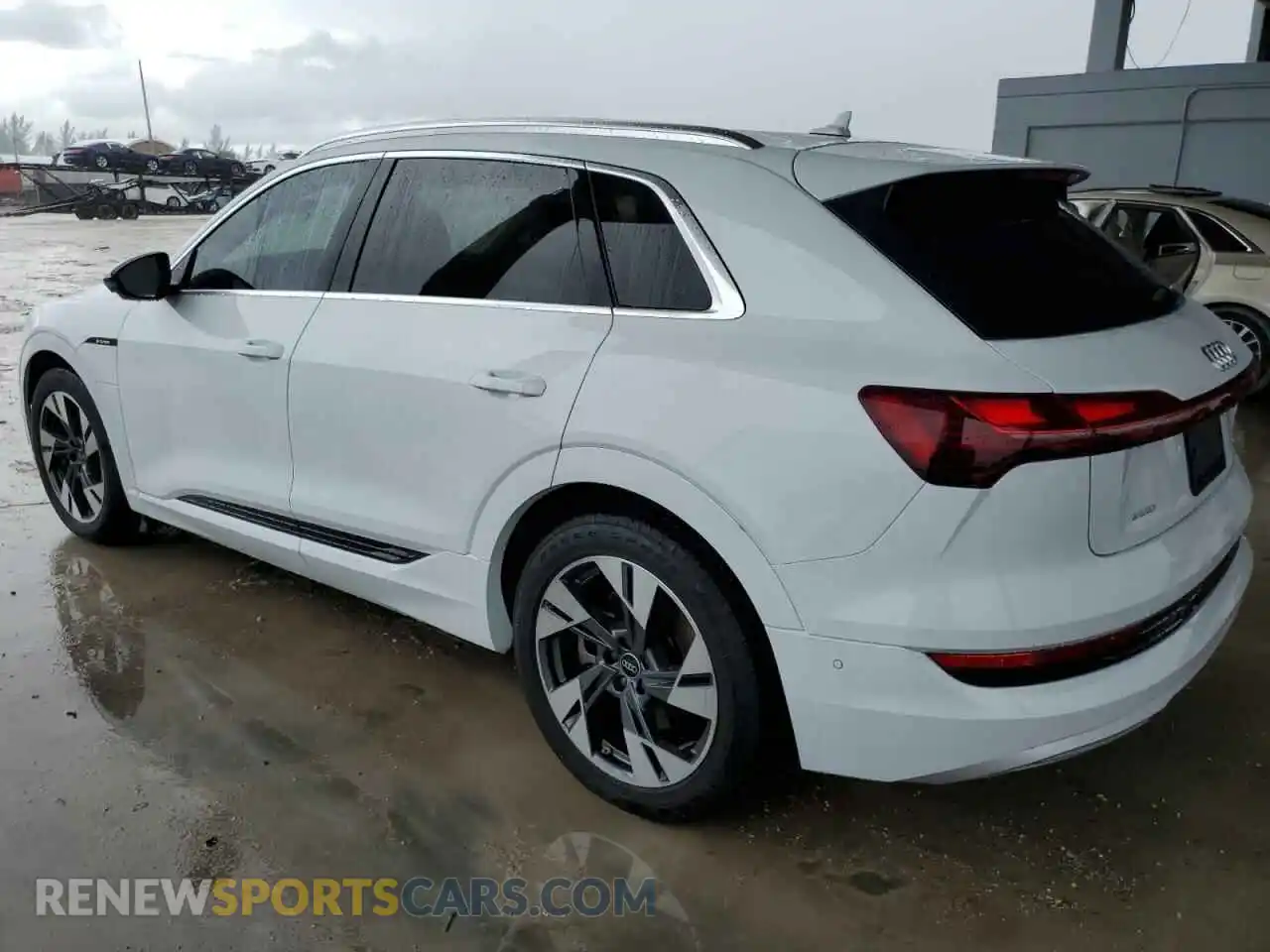 2 Photograph of a damaged car WA1LAAGE0NB031580 AUDI E-TRON 2022