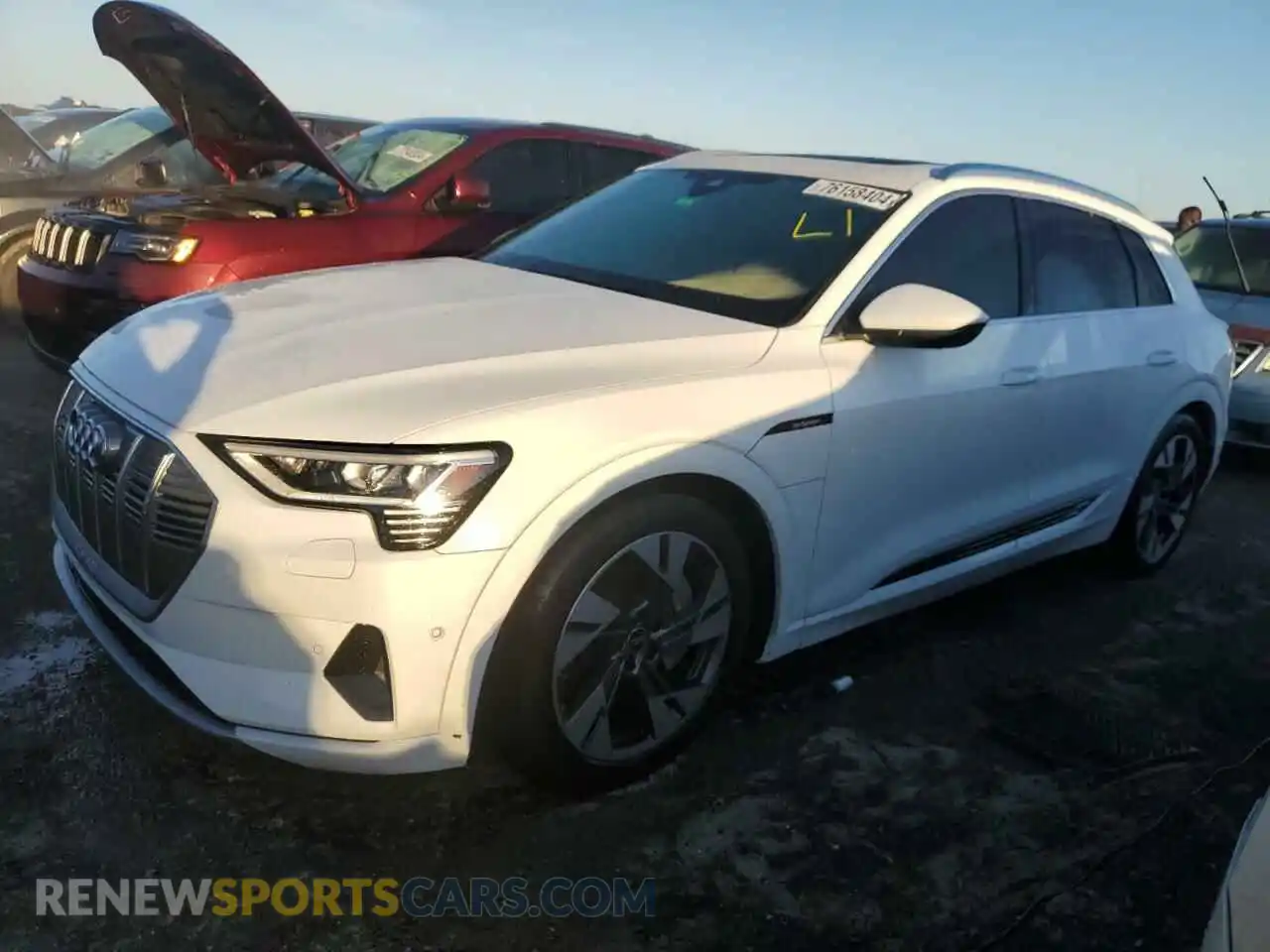 1 Photograph of a damaged car WA1LAAGE2NB012576 AUDI E-TRON 2022