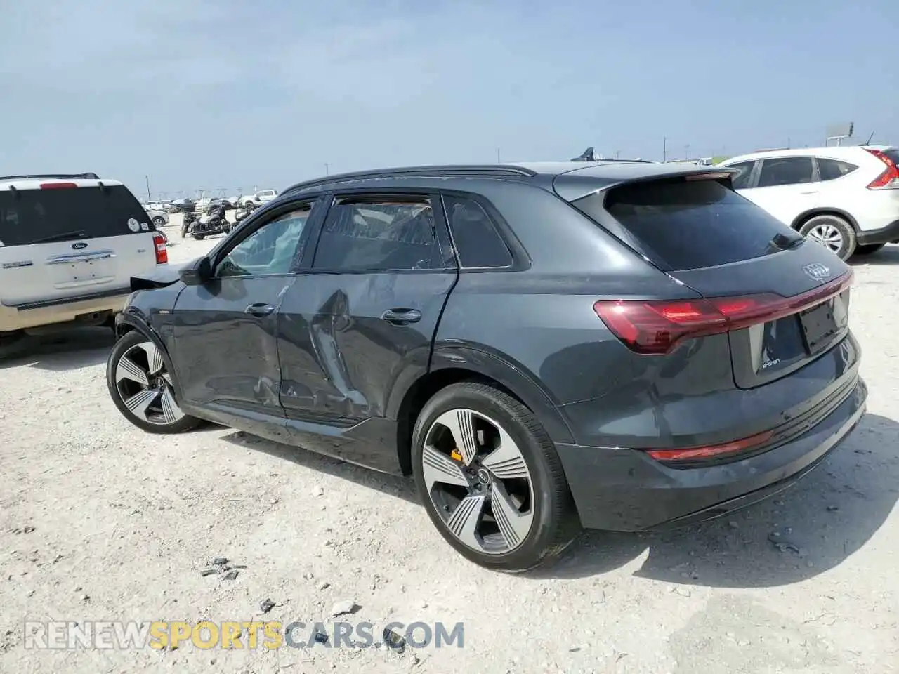 2 Photograph of a damaged car WA1LAAGE6NB010328 AUDI E-TRON 2022