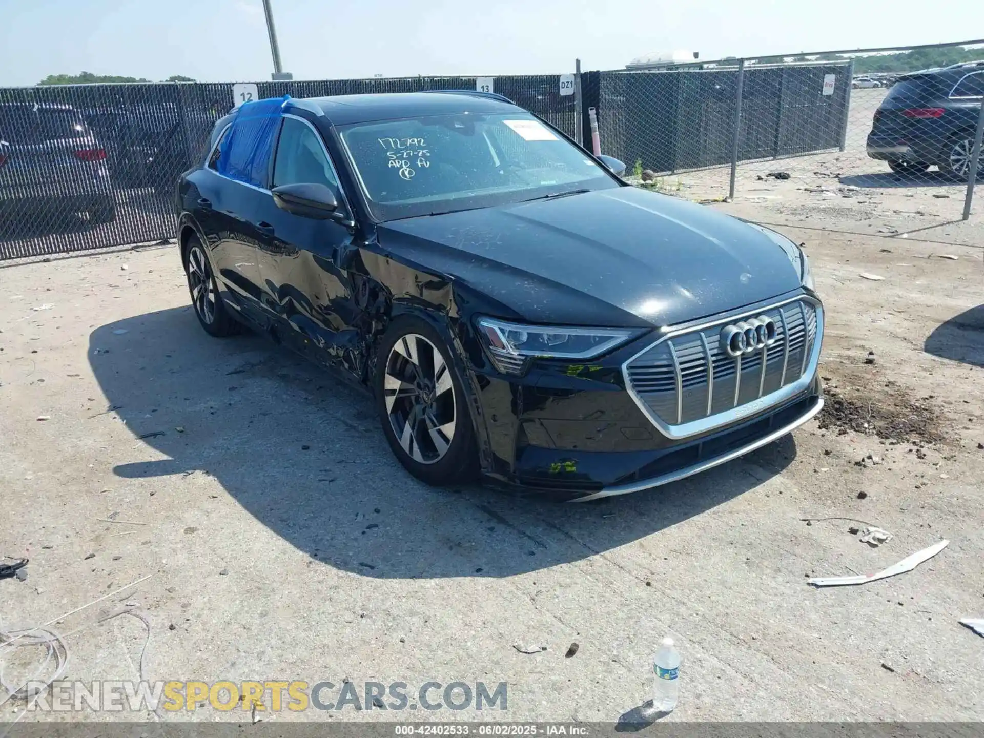 1 Photograph of a damaged car WA1LABGE6NB022565 AUDI E-TRON 2022