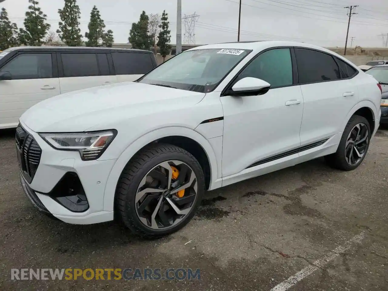 1 fotografías del automóvil dañado WA12ABGE1PB007387 AUDI E-TRON 2023
