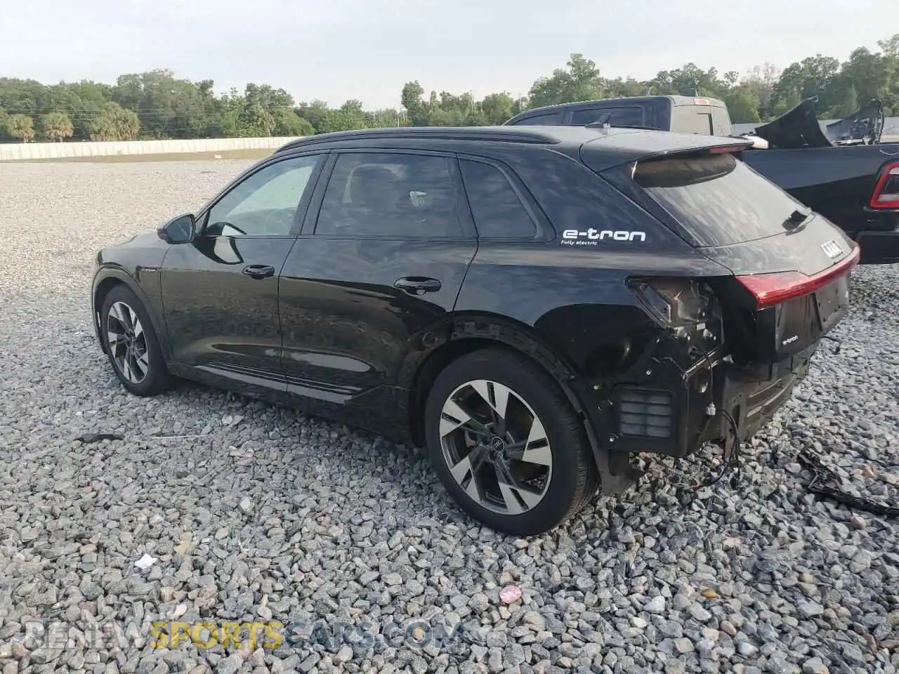 2 Photograph of a damaged car WA1AAAGE3PB025279 AUDI E-TRON 2023