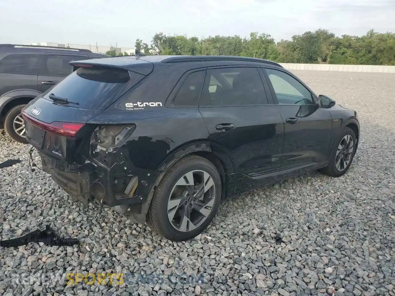 3 Photograph of a damaged car WA1AAAGE3PB025279 AUDI E-TRON 2023