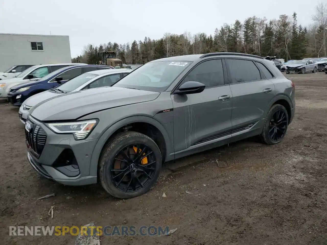 1 Photograph of a damaged car WA1AAAGE9PB000421 AUDI E-TRON 2023